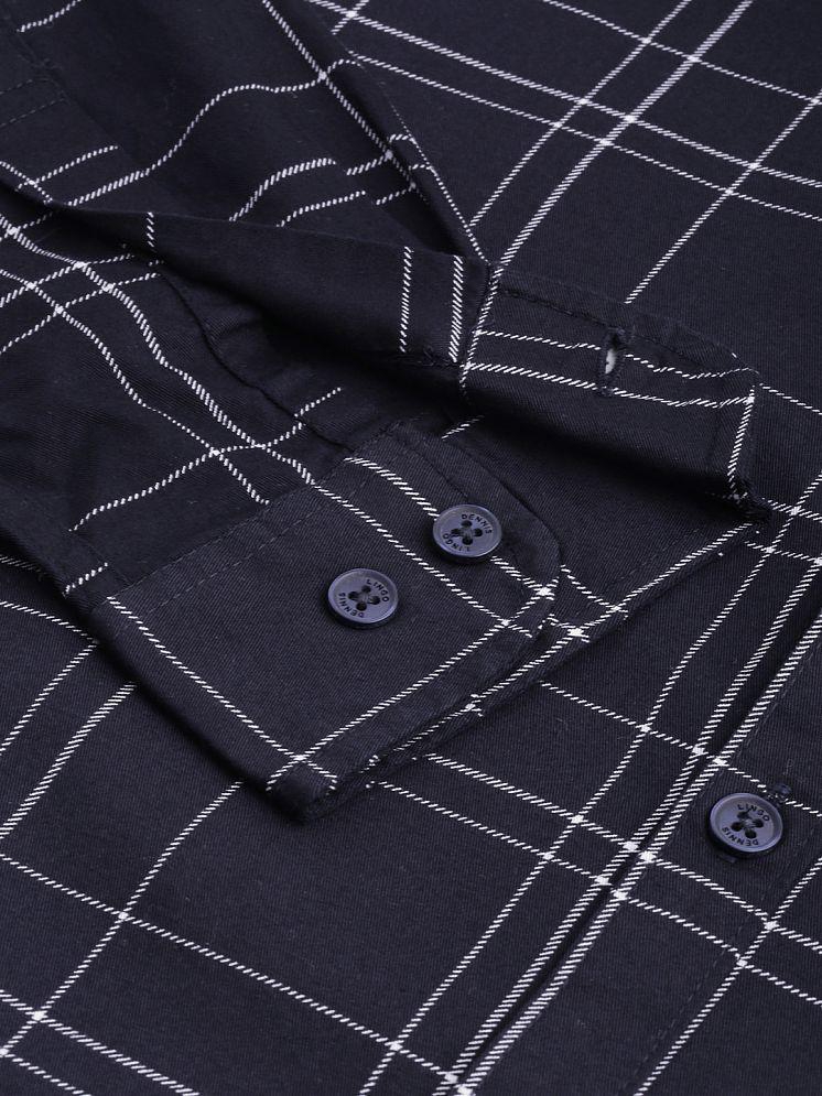 Trendy Men Dennis Lingo - Navy 100% Cotton Slim Fit Men's Casual Shirt ( Pack of 1 ) - None 2025