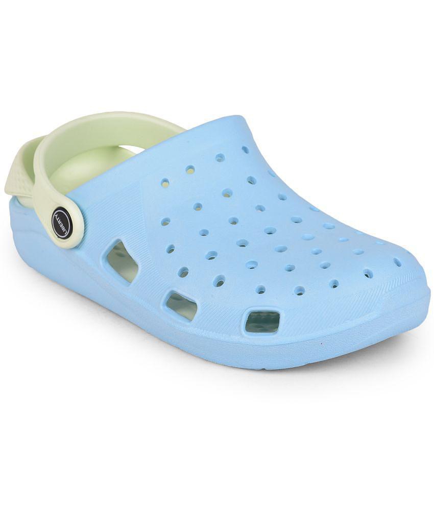 Elegant Men Liberty Blue Clogs - None 2025 at ShopCircuit | ONDC