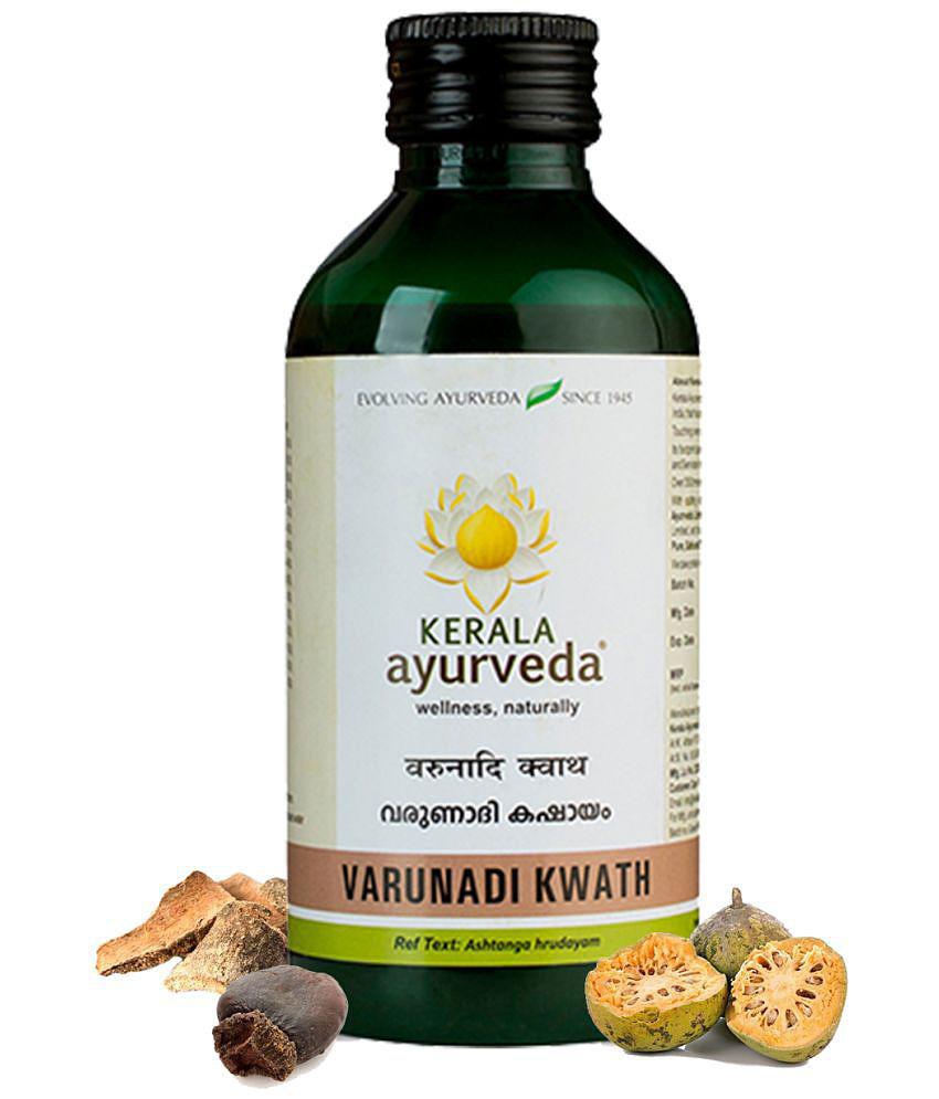 Kerala Ayurveda Varunadi Kwath 200ml, Herbal Weight Management Syrup, Improved Fat Metabolism, Metabolism Booster, Fat burner, 100% Ayurvedic
