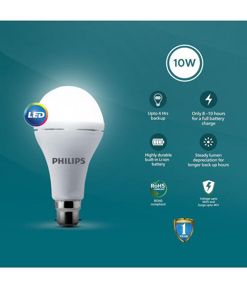 Philips 10w Cool Day light Inverter Bulb ( Single Pack )