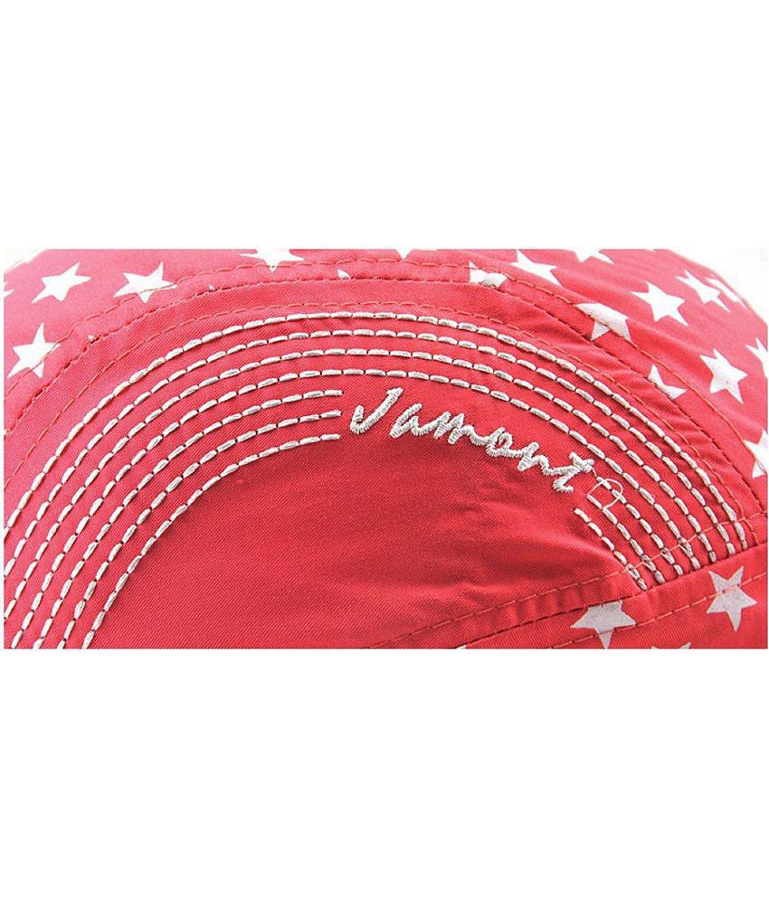 Modern Men Zacharias Unisex Kids Cotton Beret Golf Cap jk-06 (Peach_1-4 Years) (Pack of 1) - Non