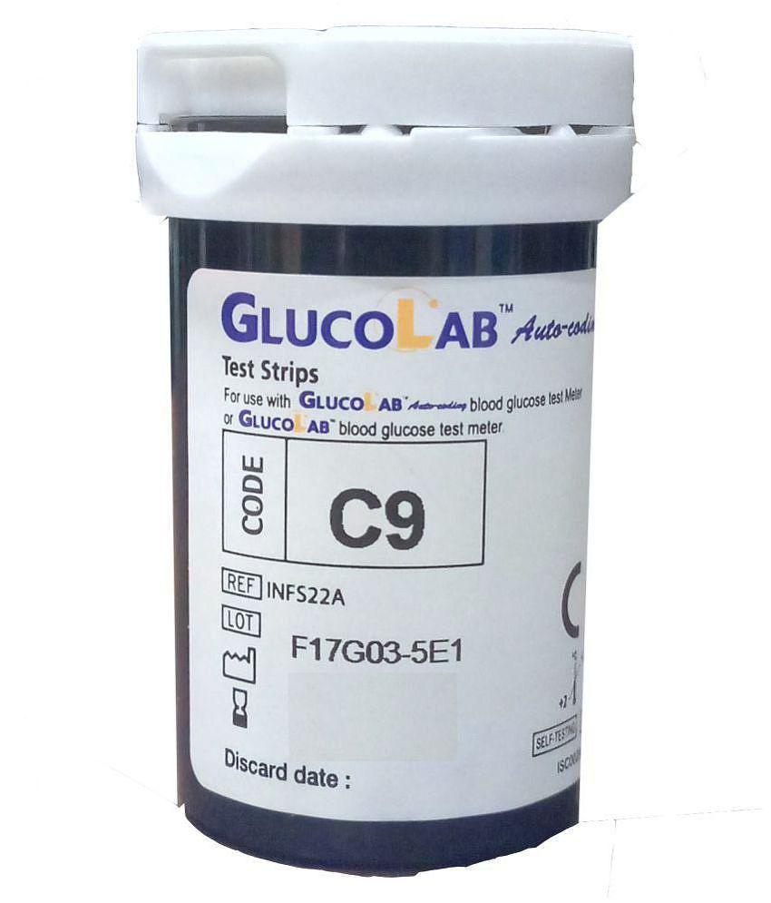 Glucolab 25 Strips Expiry March 2024