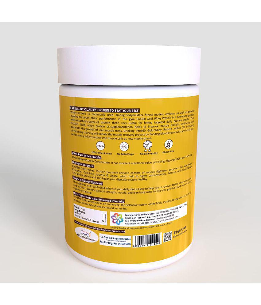 PRO360 Gold Whey Protein Concentrate 400 gm