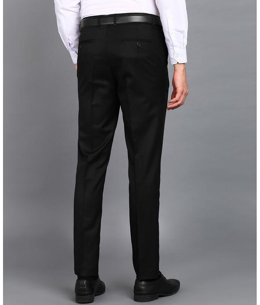 Playerz Black Slim Formal Trouser ( Pack of 1 ) - None