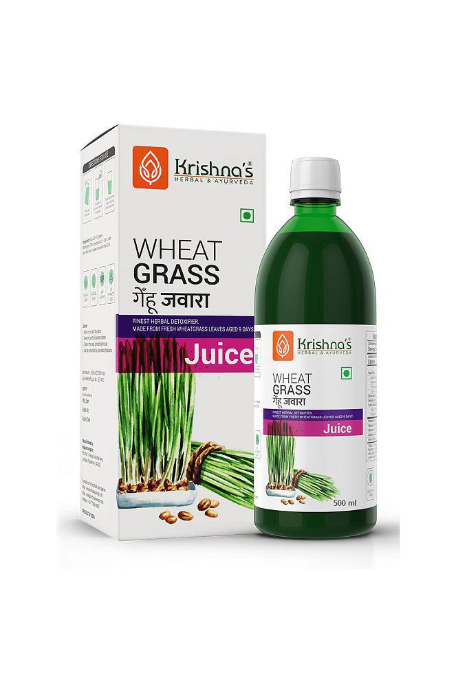 Krishnas Herbal & Ayurveda Wheatgrass Juice 500 ml