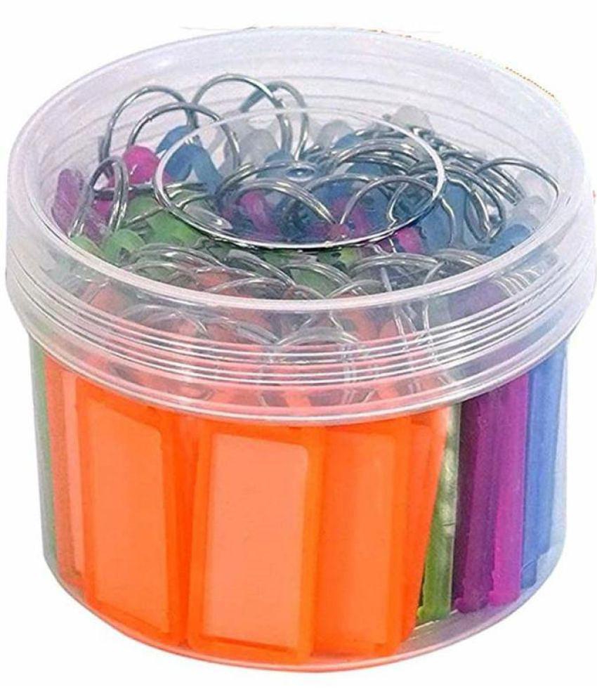 Sansuka Multicolour Plastic Keychain - Pack of 1