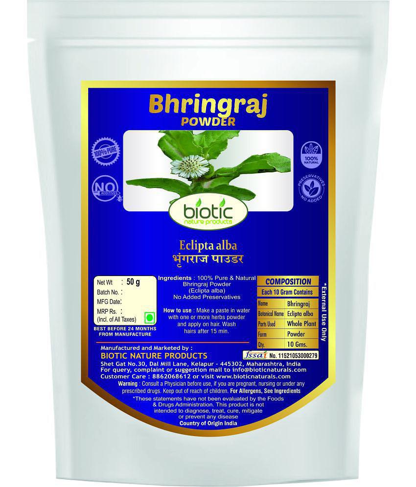 Biotic Brahmi, Bhring raj and Amla Powder (50g Each) 150 gm