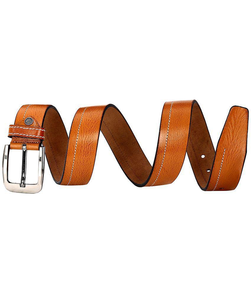 Top Men Leather World - Leather Mens Casual Belt ( Pack of 1 ) - None 2025 at ShopCircuit | ONDC