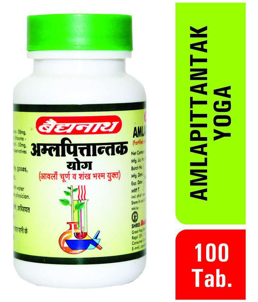 Baidyanath Amlapittantak Yog, 100 Tablets (Pack Of 3) Constipation Relief, Healthy Digestion