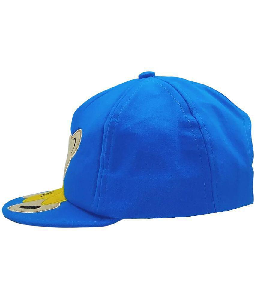 Buy Online Garg Store Zacharias Girl's Kids Cotton Cap kc-07-Blue  (Pack of 1) (1-4 Years) - None