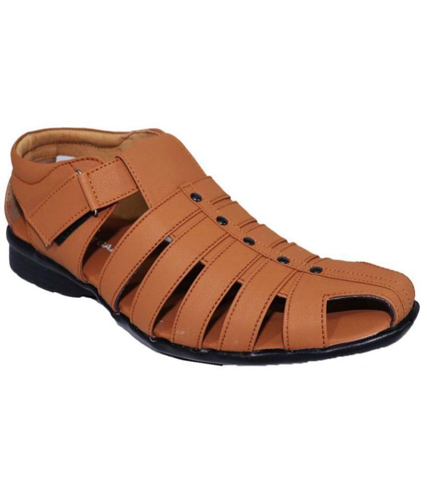 Chic Men RAGE GAZE - Beige Mens Sandals - None 2025 at ShopCircuit | ONDC