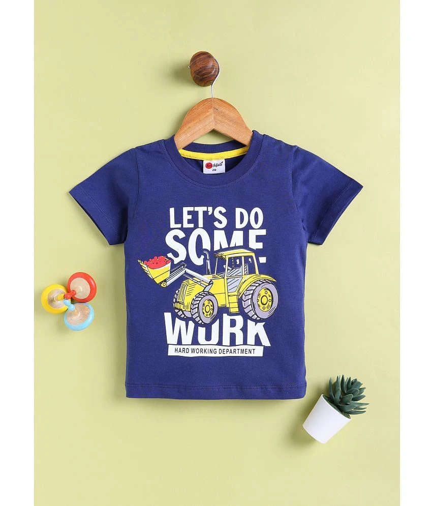 Latest Women Mars Infiniti Blue Cotton Boys T-Shirt ( Pack of 1 ) - None 2025 at ShopCircuit | O