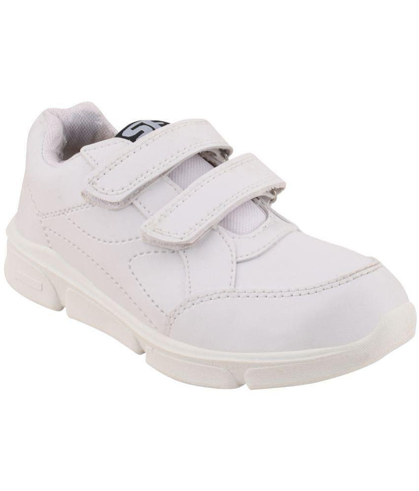 Stanfield - White Boys School Shoes ( 1 Pair ) - None