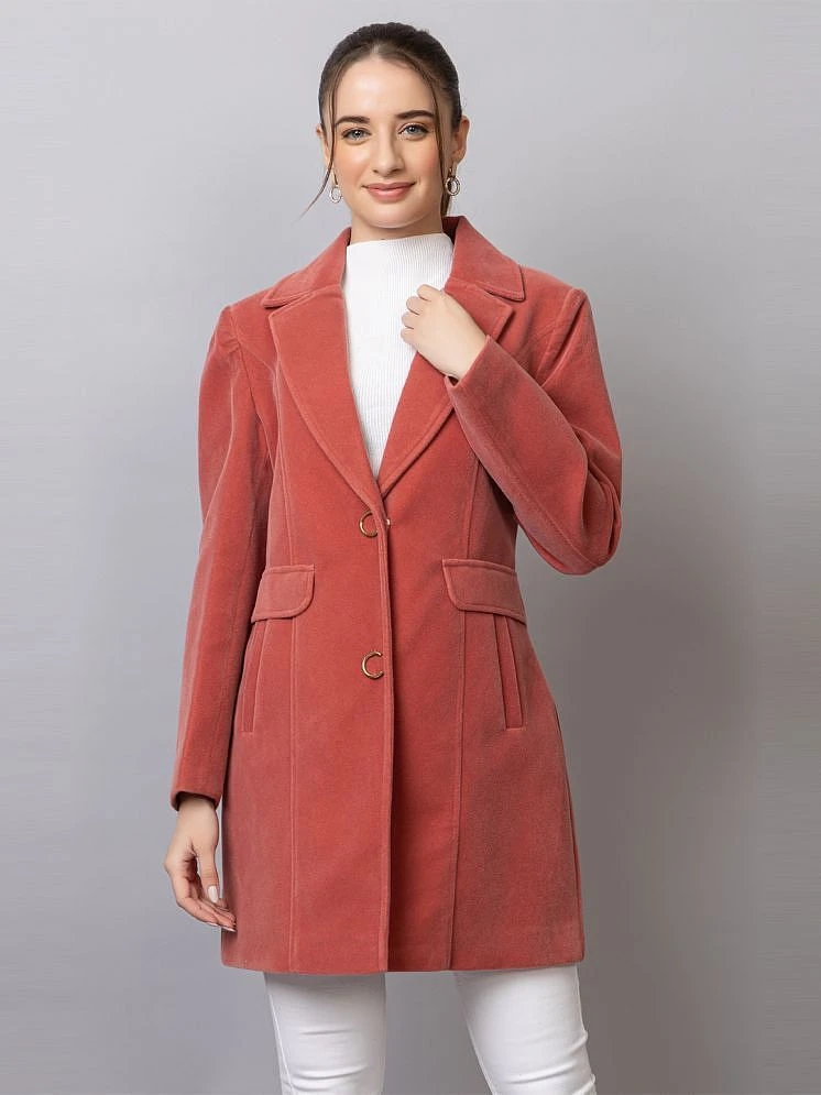 Top Women YHA - Tweed Pink Trench Coats Pack of 1 - None 2025 at ShopCircuit | ONDC