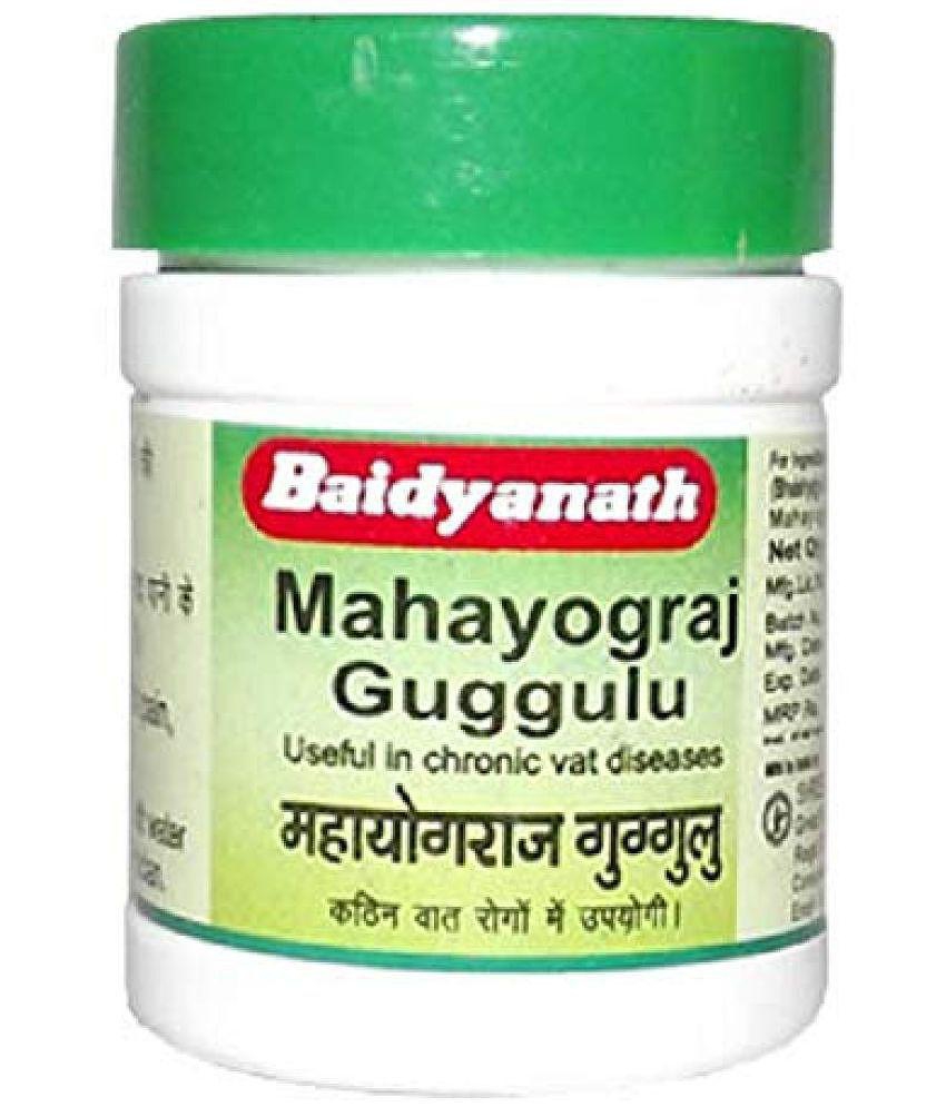 Baidyanath Mahayograj Guggulu Tablet 40 no.s Pack of 4