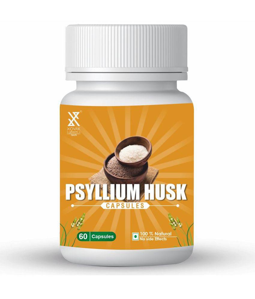 xovak pharmtech Organic Psyllium Husk Capsule 50 gm Pack Of 1