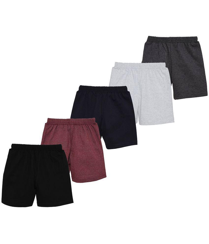 New Men CATCUB Boy''s & Girl''s Regular Fit Shorts(CCS-01-4-5; Multicolour; 4 - 5 Years) - None 