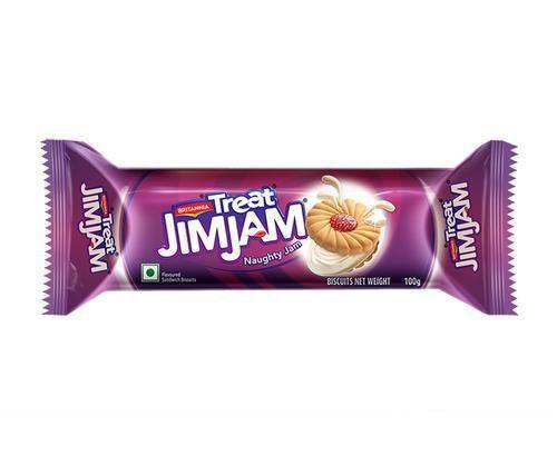 Britannia Treat Biscuits  Jim Jam 100g Pack
