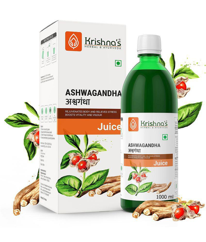 Krishna's Herbal & Ayurveda Ashwadandha Juice 1000 ml