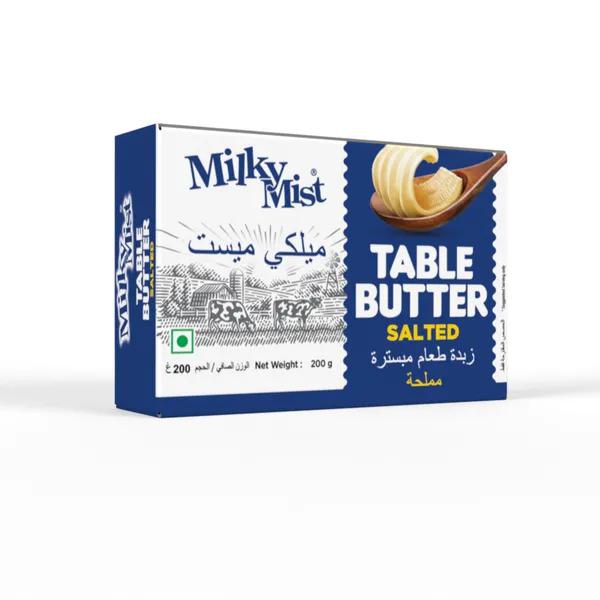 Milky Mist Pasteurised Table Butter Salted 200g