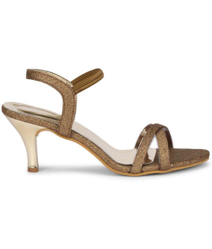 Ishransh - Brown Women's Sandal Heels - None