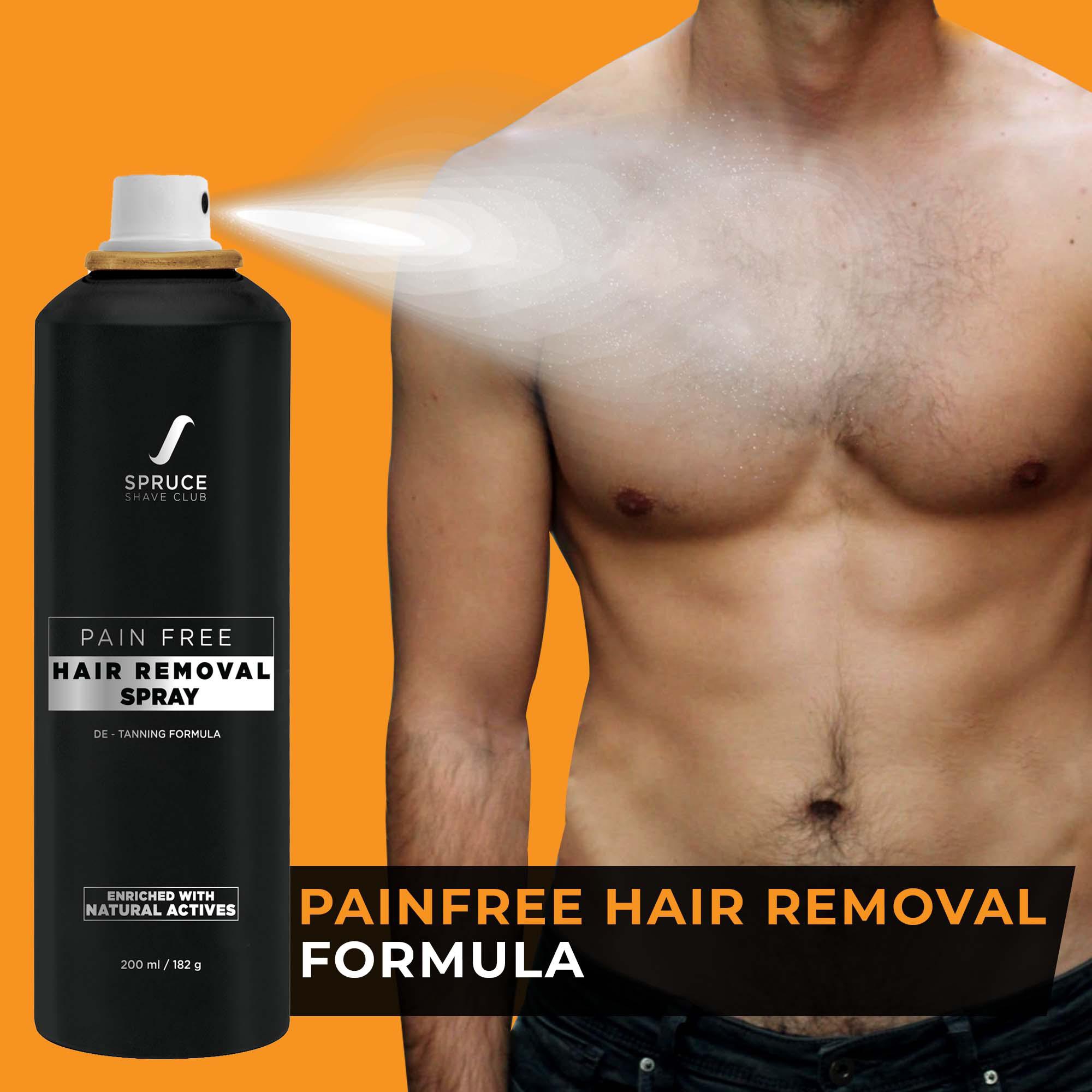 Hair Removal Spray for Men 200ml | Pack of 2