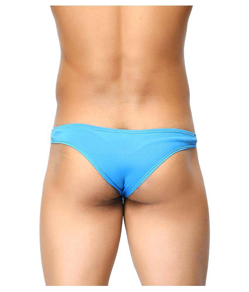 Chic Men BASIICS By La Intimo - Multicolor Polyester Men's Thongs ( Pack of 3 ) - S 2025 at Shop