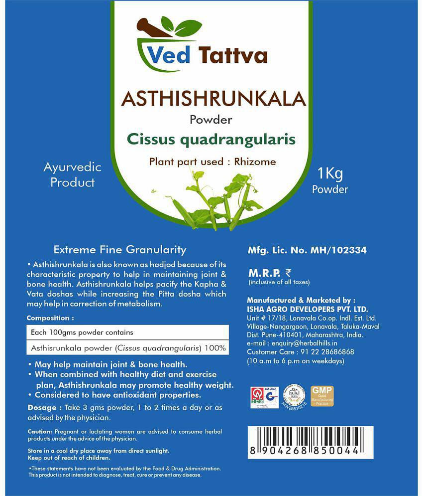 Ved Tattva Asthishrunkla Powder 1 kg Pack Of 1