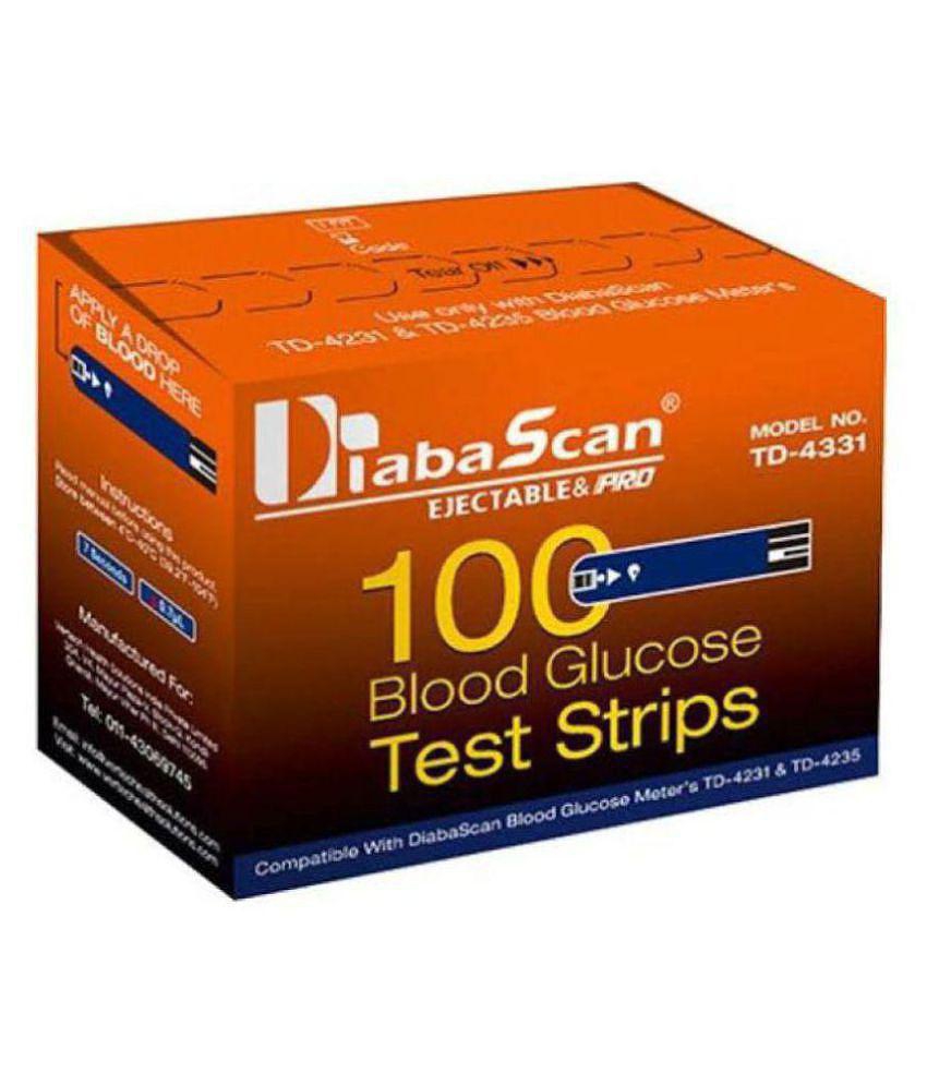 DiabaScan EJECTABLE & PRO 100 strips Expiry March 2024