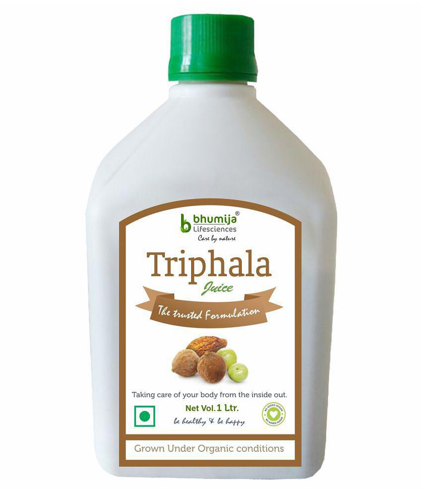 BHUMIJA LIFESCIENCES Triphala Juice  Health Drink Liquid 1 l