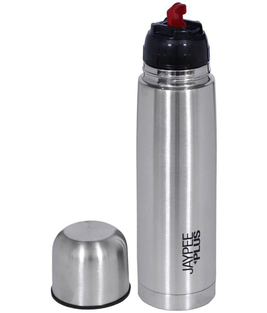 Jaypee Plus - Max 500 Silver 500 mL Water Bottle ( Set of 1 ) - Silver