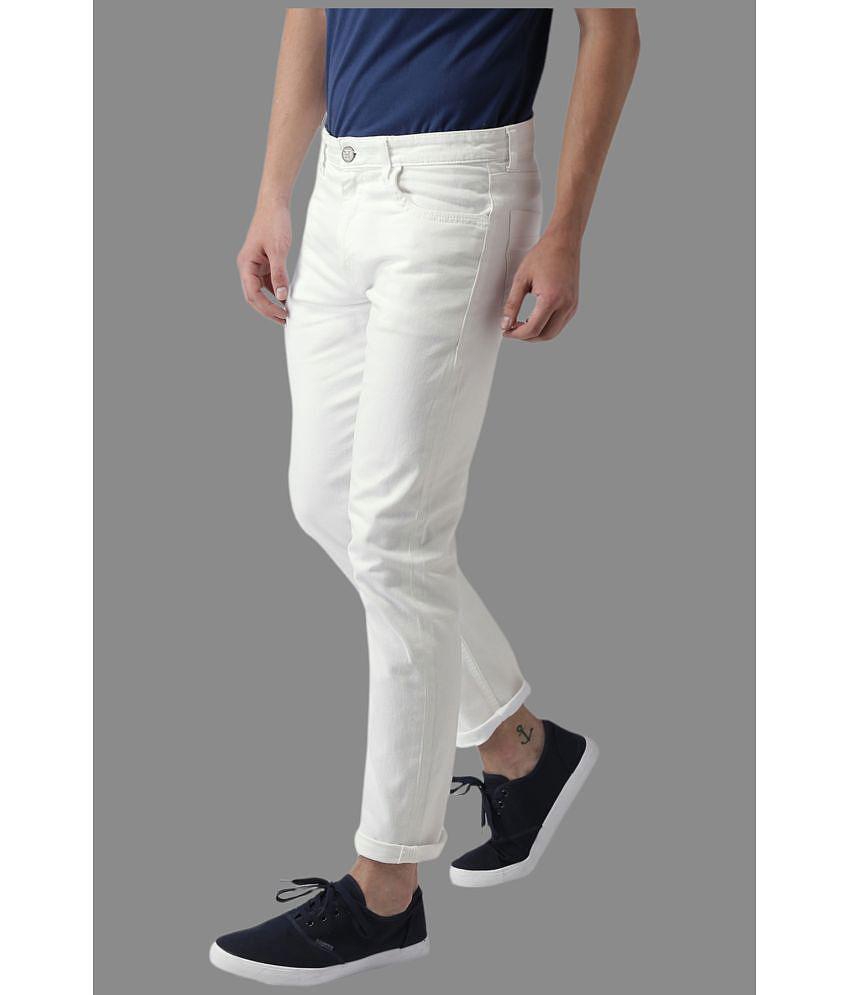 Lawson - White Denim Skinny Fit Mens Jeans ( Pack of 1 ) - None