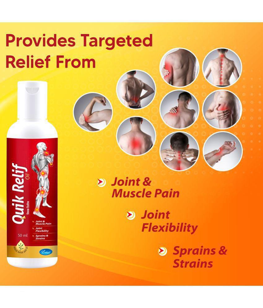 Quik Relif Oil (2 X 50ml) with Spray 55g - Combo