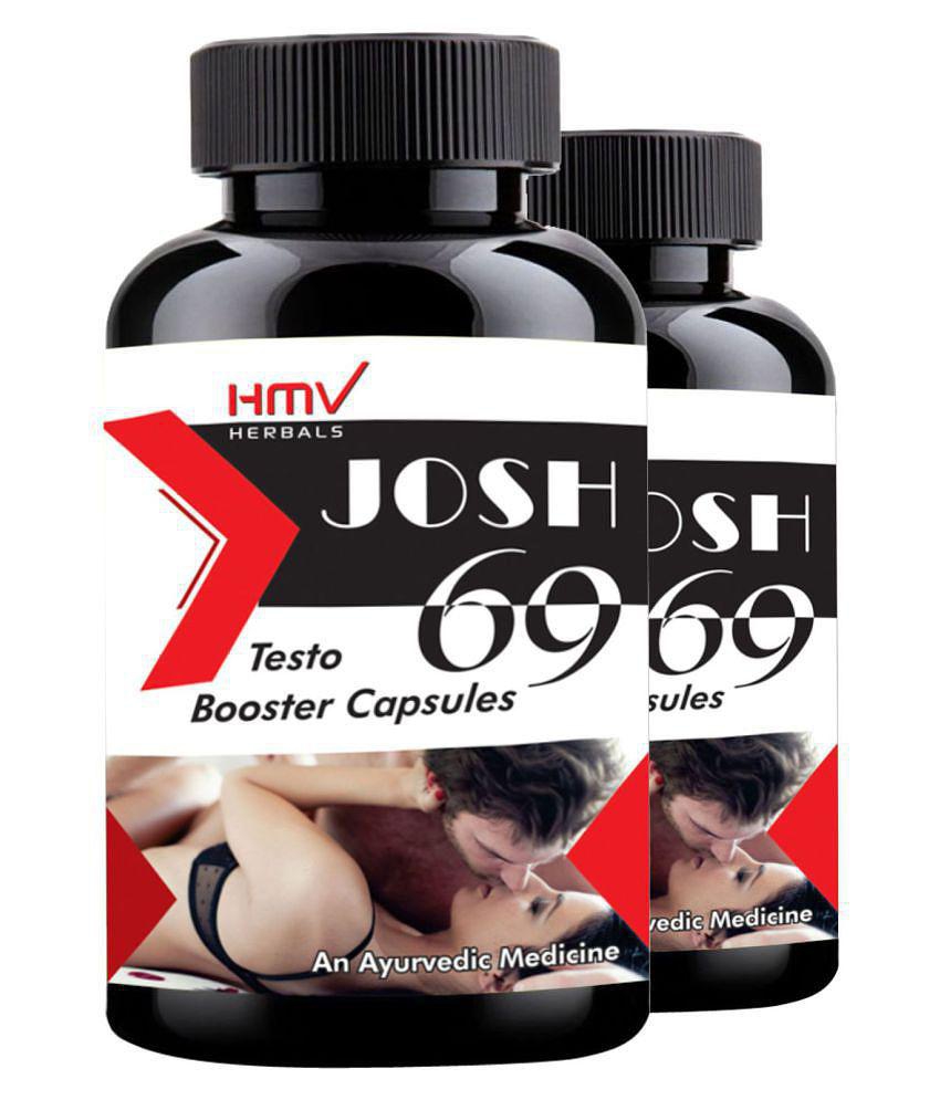 HMV Herbals JOSH 69 Men Power Herbal Capsule 60 no.s Pack Of 2