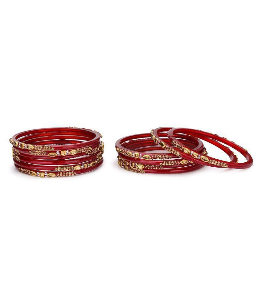 Trendy Men AFAST Designer Colorful Collection Purple 12 Fashion Bangle Set Ornamented With Exclu