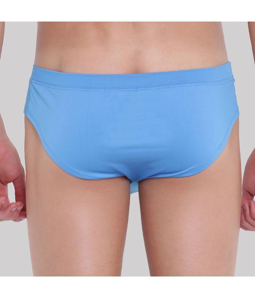 Trendy Men BASIICS By La Intimo - Blue BCSSS03 Polyester Men's Briefs ( Pack of 1 ) - None 2025 