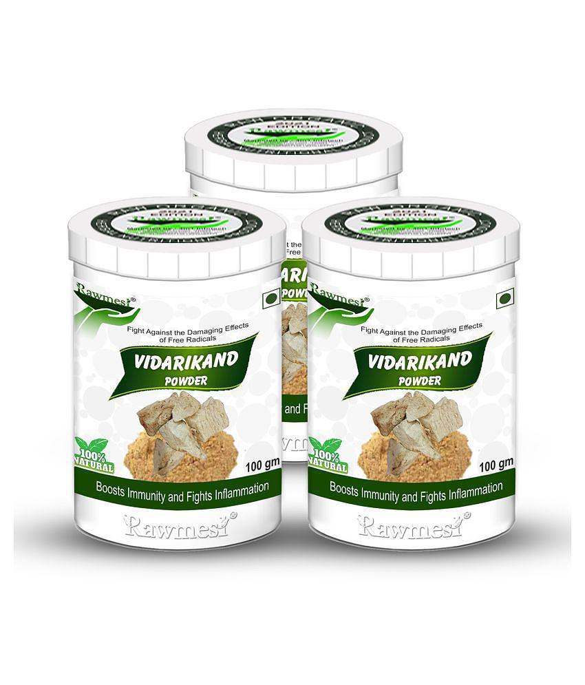 rawmest Vidarikand 300 gm Multivitamins Powder Pack of 3