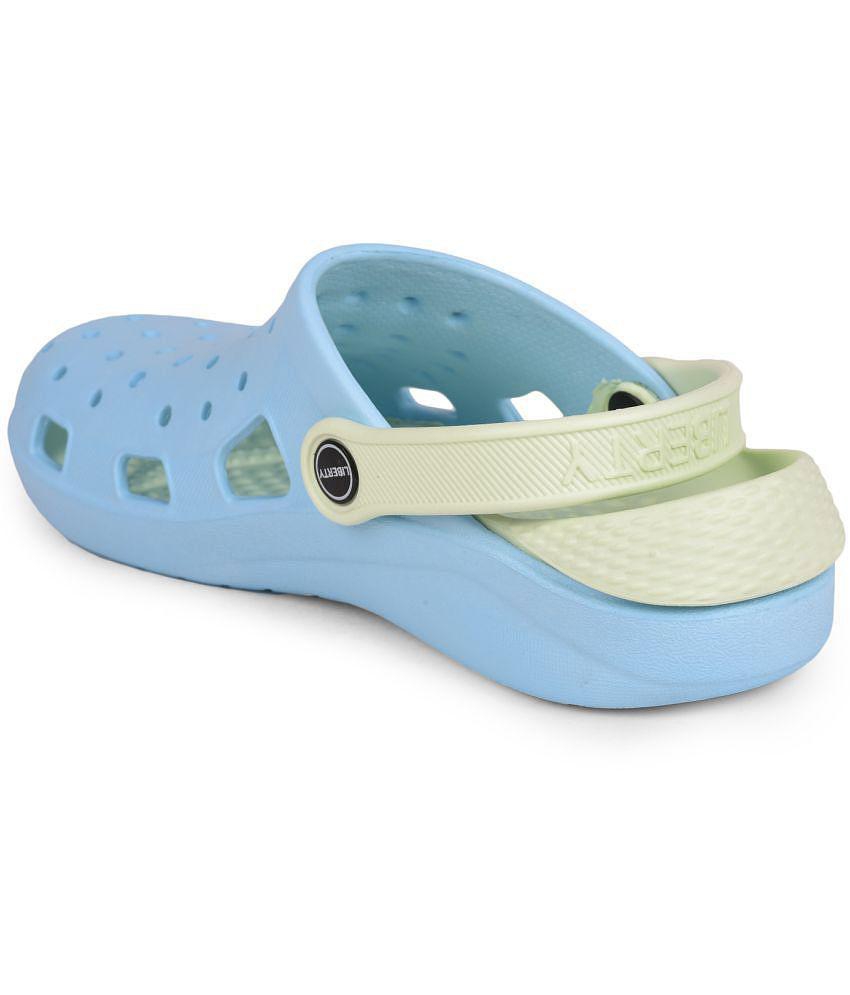 Elegant Men Liberty Blue Clogs - None 2025 at ShopCircuit | ONDC