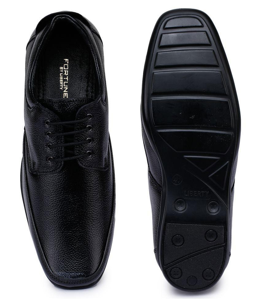 Best Men Fortune By Liberty Black Formal Shoes - None 2025 at ShopCircuit | ONDC