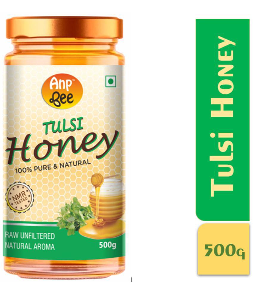 ANP BEE Honey Raw Tulsi Honey 500 g Pack of 2