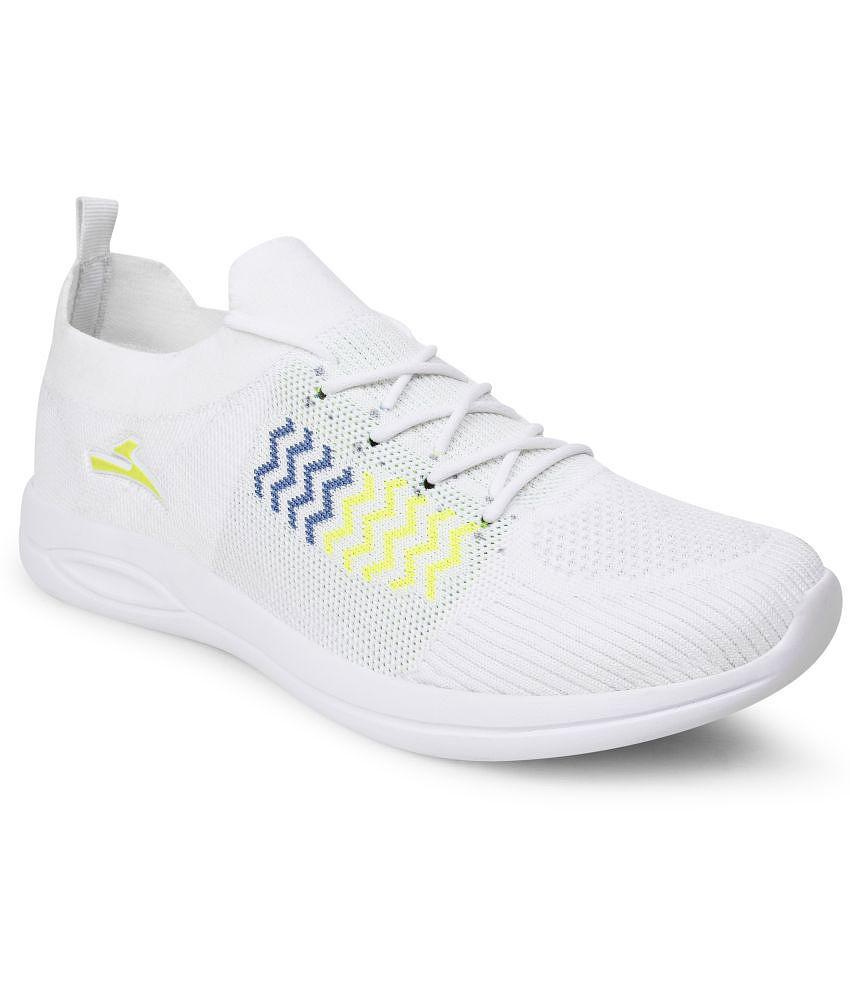 New Women Combit - TRUMP-01_WHITE-C GRN White Mens Sports Running Shoes - None 2025 at ShopCircu