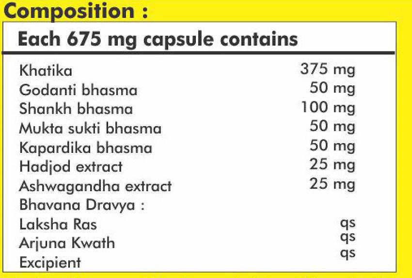 Herbal Hills Calcihills Capsule 60 no.s Pack Of 1