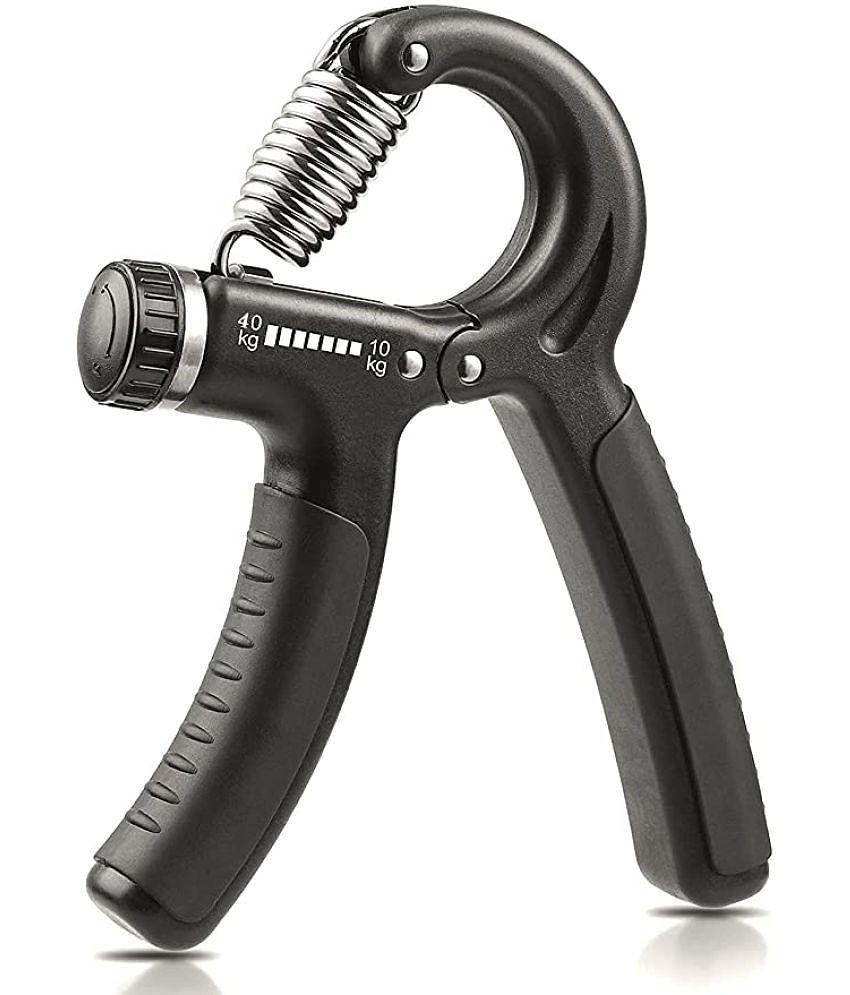 ODDISH Adjustable Resistance 22-88Lbs (10-40kg) Hand Grip Strengthener for Men & Women Gym Workout & Home Use - Black