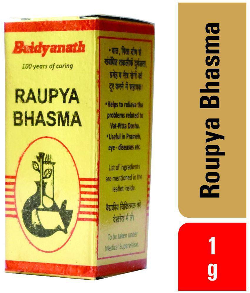 Baidyanath Raupya Bhasma, 1 gm