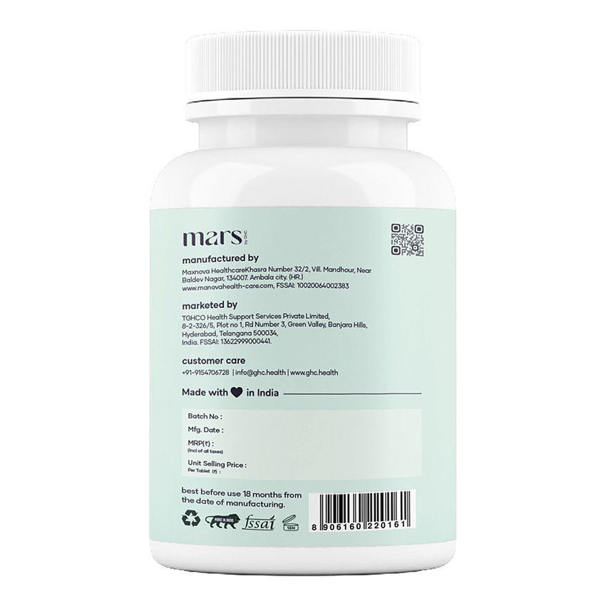 Mars by GHC Hair Growth Biotin Tablets | Multi Vitamin Tablets | Strong Hair Growth (60 No)