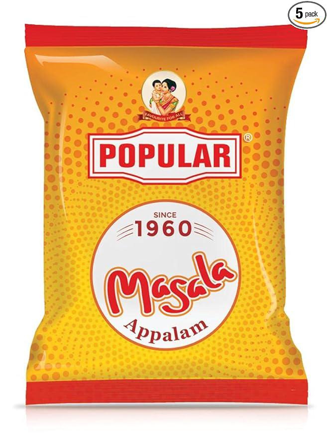 POPULAR APPALAM MASALA CHIPS 100GM