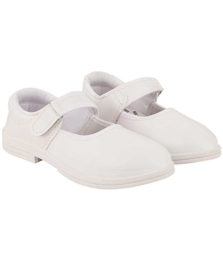 Stanfield - White Girl''s School Shoes ( 1 Pair ) - None