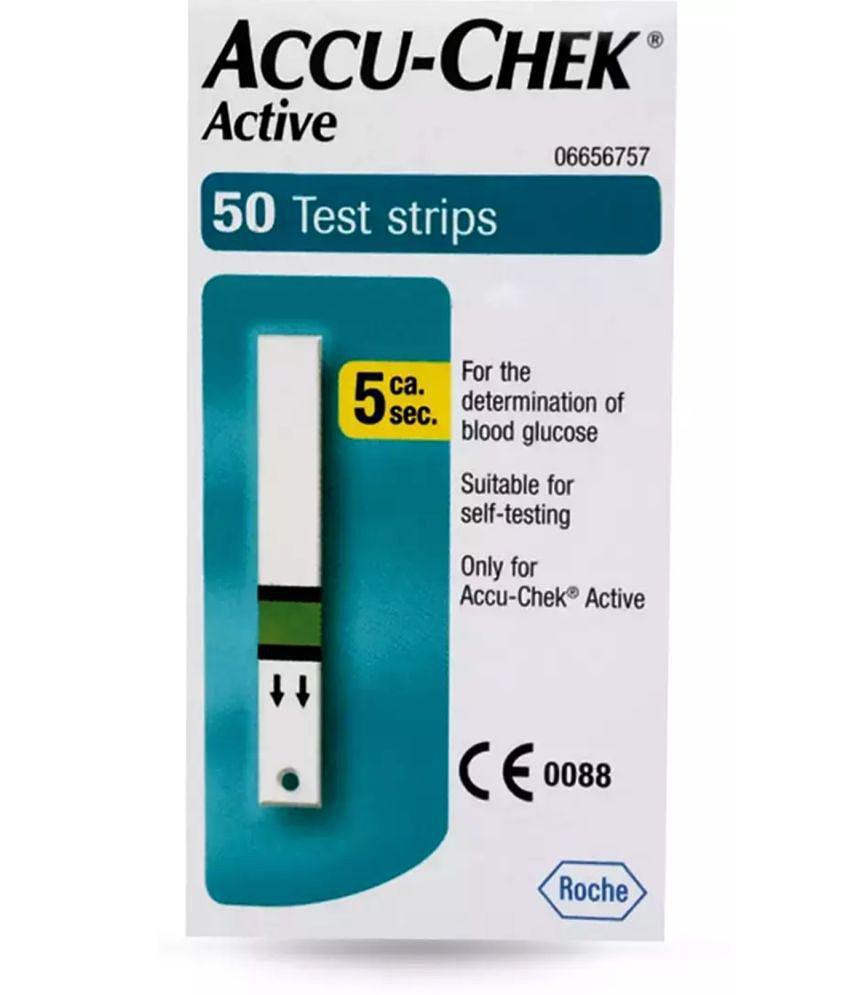 AccuChek Active 50 Sugar Test Strips