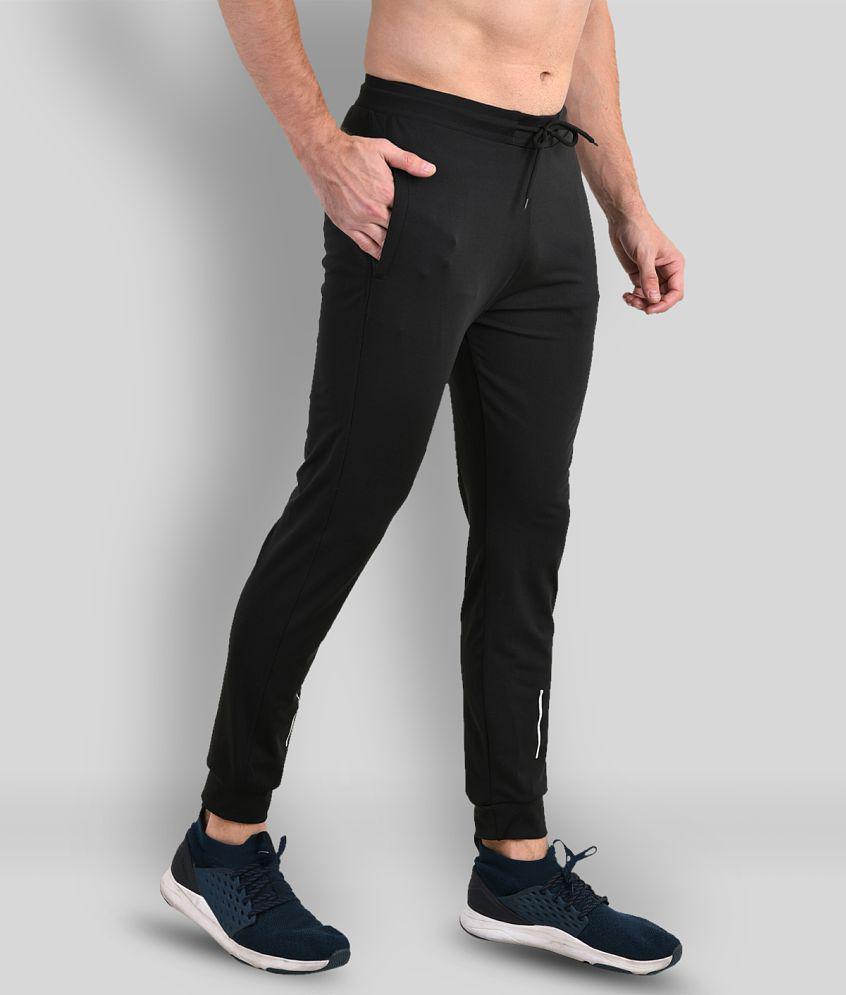 Forbro - Black Polyester Men's Trackpants ( Pack of 1 ) - L