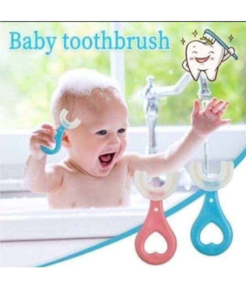 FSN Multi-Colour Baby Toothbrush ( 2 pcs )